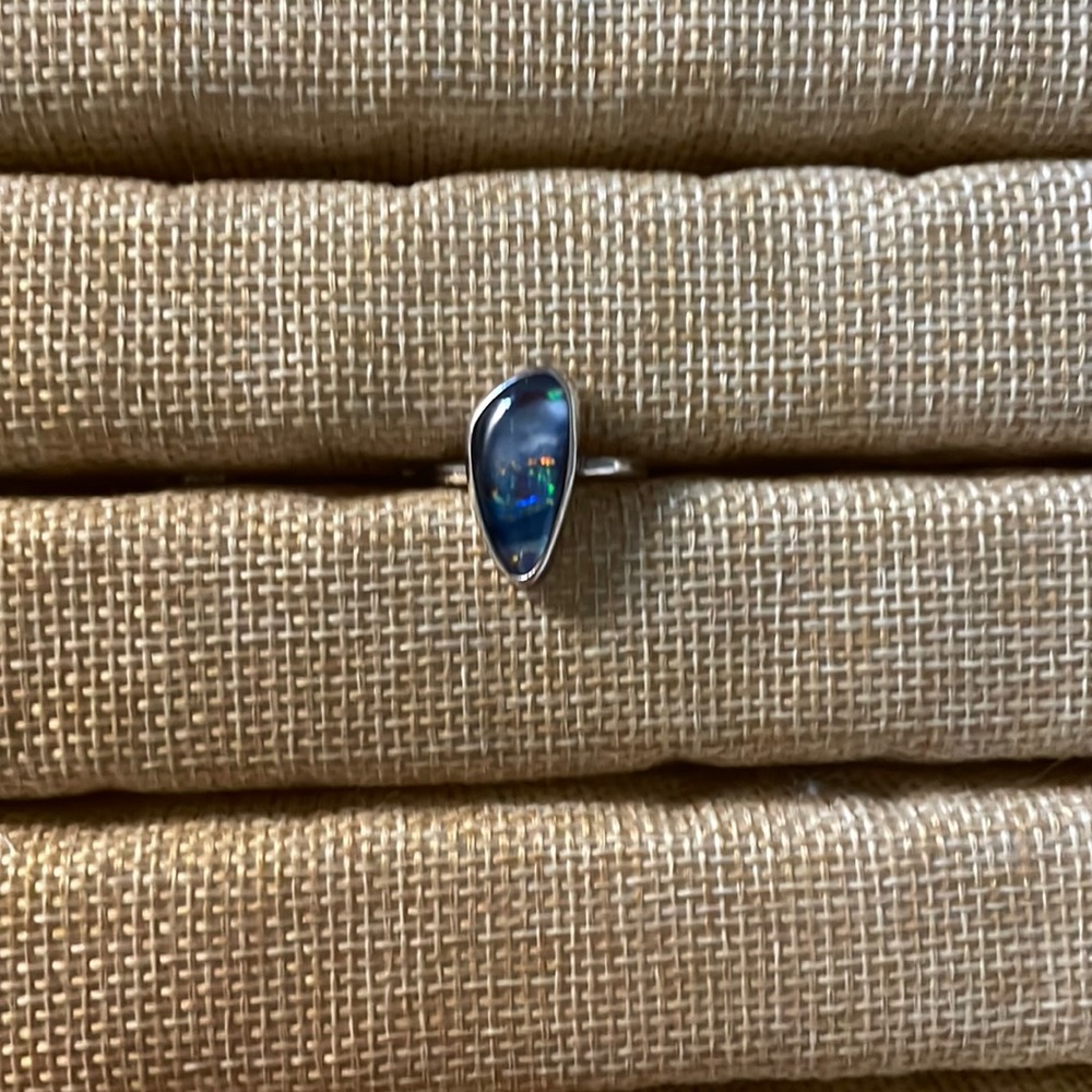 Sterling Opal ring